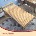 Hohe Qualität Single Folding Bed Preis Folding Imported Pinus Sylvestris Einzelbett Holz